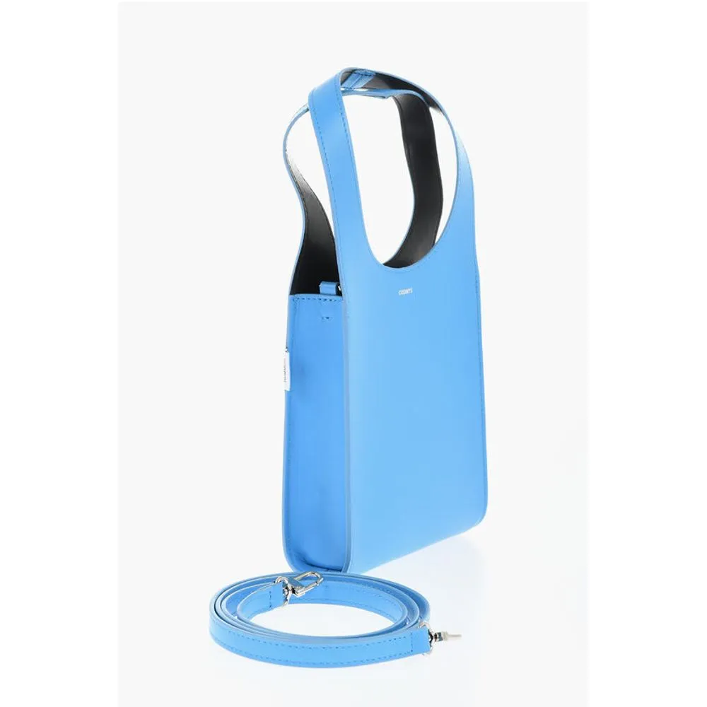 Coperni Leather Mini Bag with Removable Shoulder Women's Strap