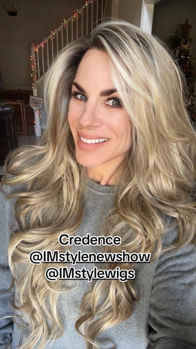 Credence big Volume Wavy long Blonde 13*4 lace Front wig  F100-2410 (ELSA)