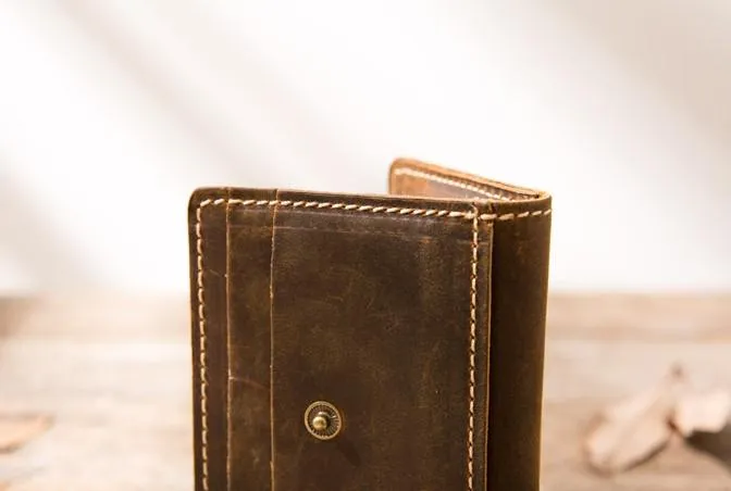 Credit Card Wallet for Men Leather Card Wallet Mens Small Card Wallet Card wallets for Men