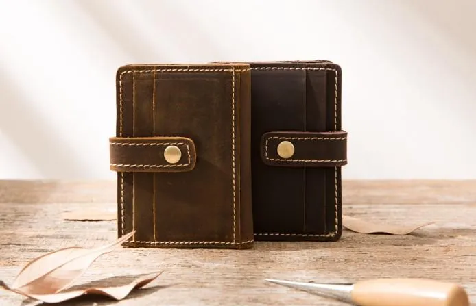 Credit Card Wallet for Men Leather Card Wallet Mens Small Card Wallet Card wallets for Men
