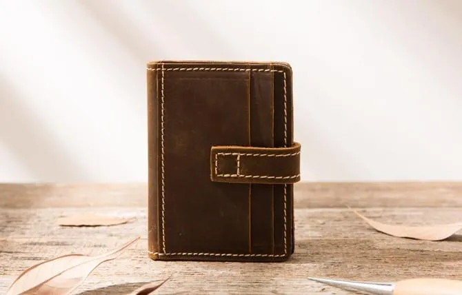 Credit Card Wallet for Men Leather Card Wallet Mens Small Card Wallet Card wallets for Men