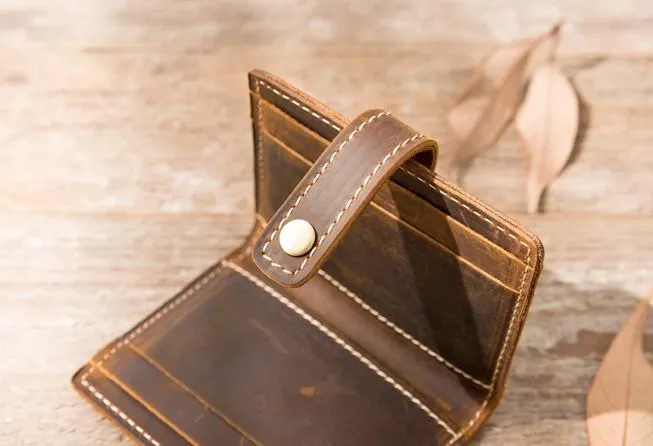 Credit Card Wallet for Men Leather Card Wallet Mens Small Card Wallet Card wallets for Men