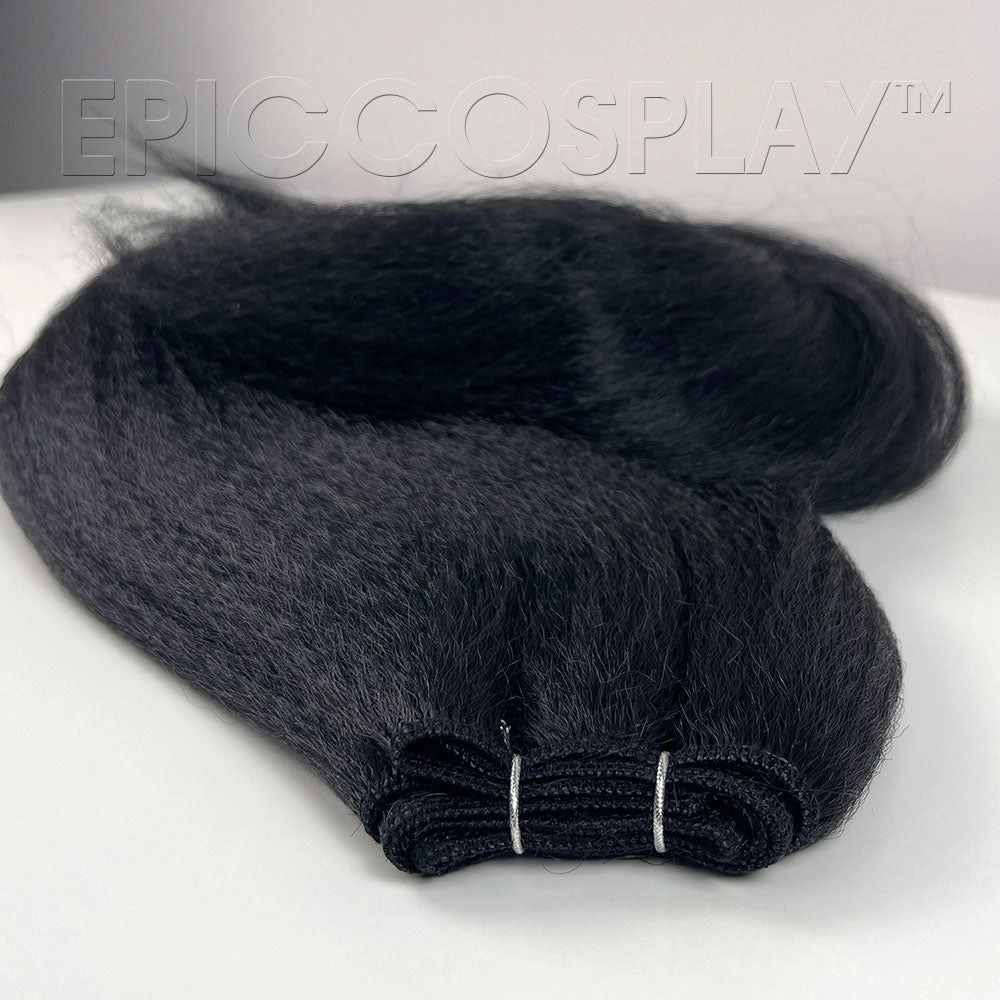 Crimped 35'' Weft Extension - Black