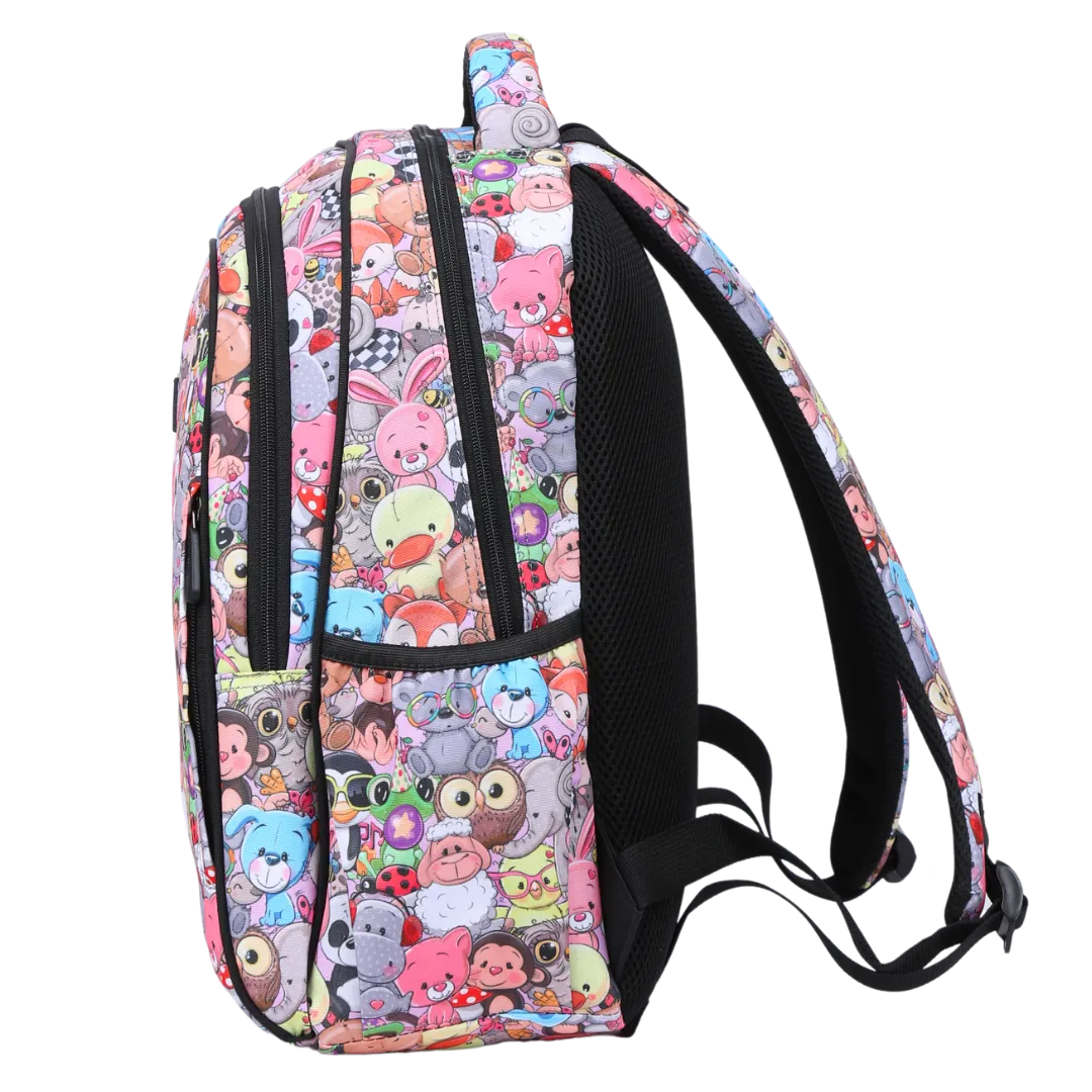 Cute Animals Midsize Kids Backpack