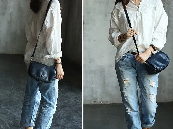 Cute LEATHER WOMEN Mini Crossbody Purse Small SHOULDER BAG FOR WOMEN