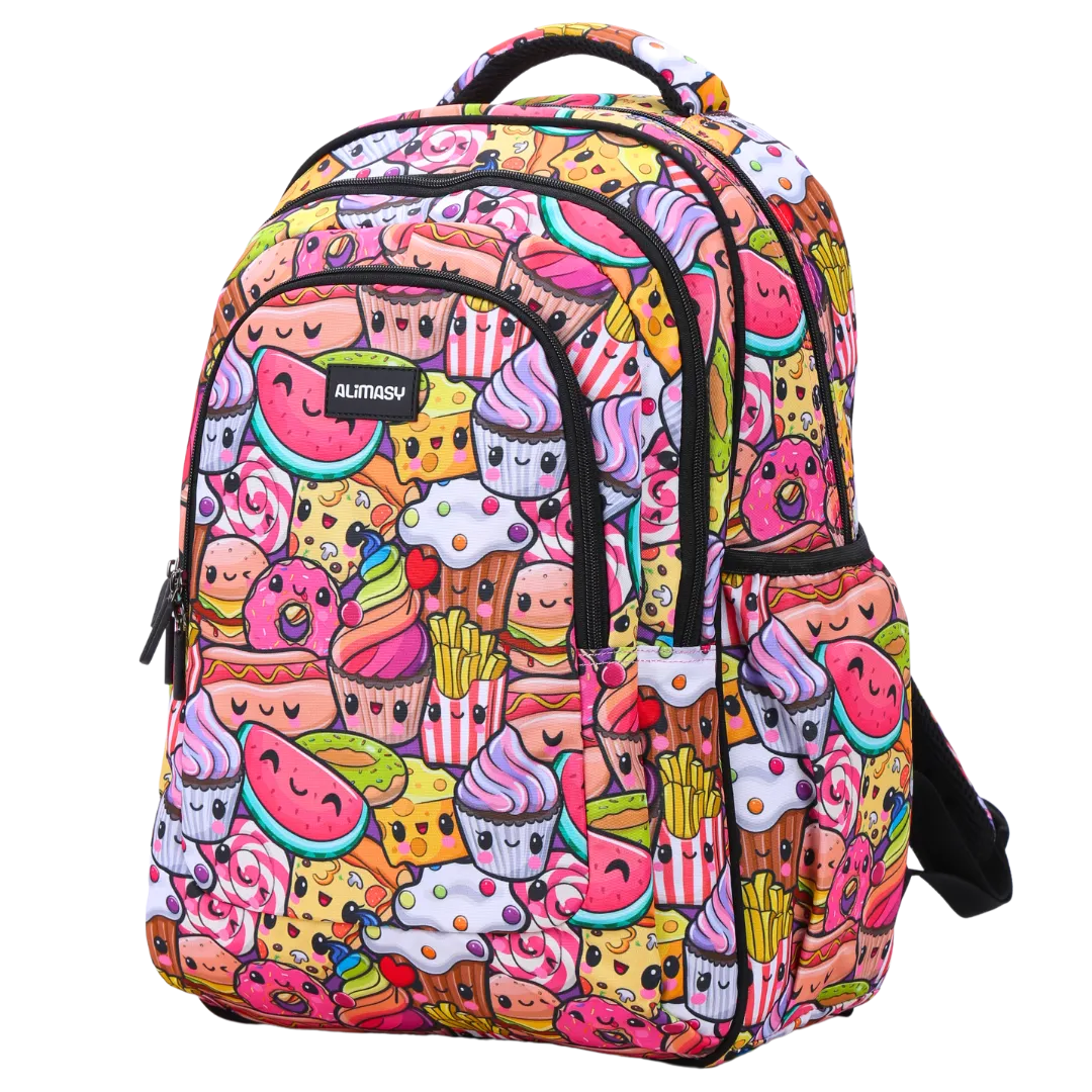 Cute Treats Large School Backpack