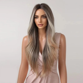 Dark Brown Ombre Wig