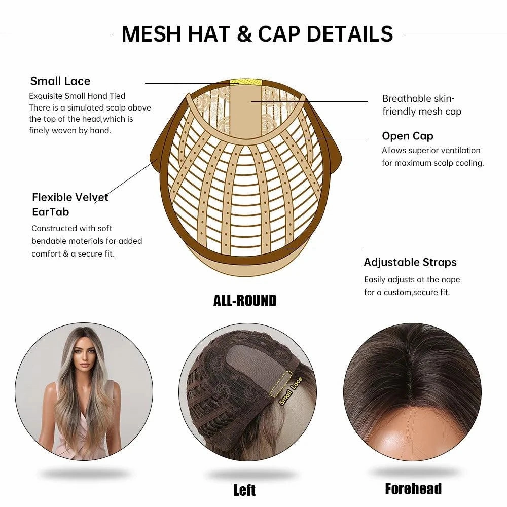 Dark Brown Ombre Wig