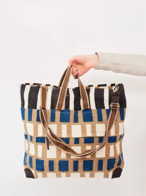 Delhi Shopping Tote Bag In Multi