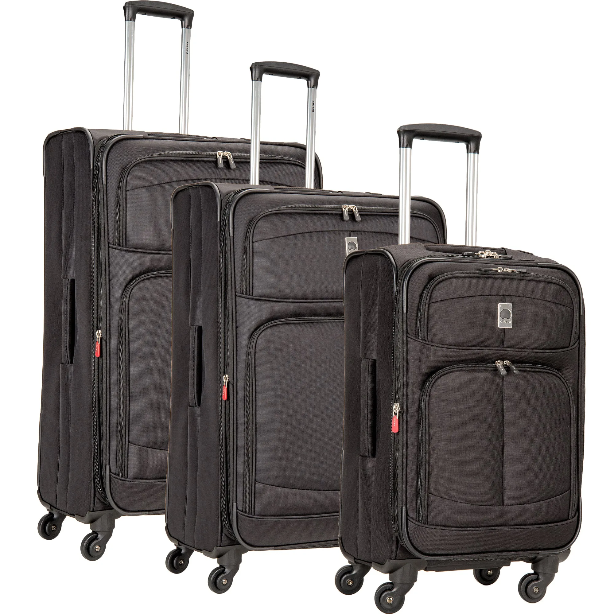 DELSEY Paris Agility 3 Piece Set (21"/25"/29") 4-Wheel Luggage Sets