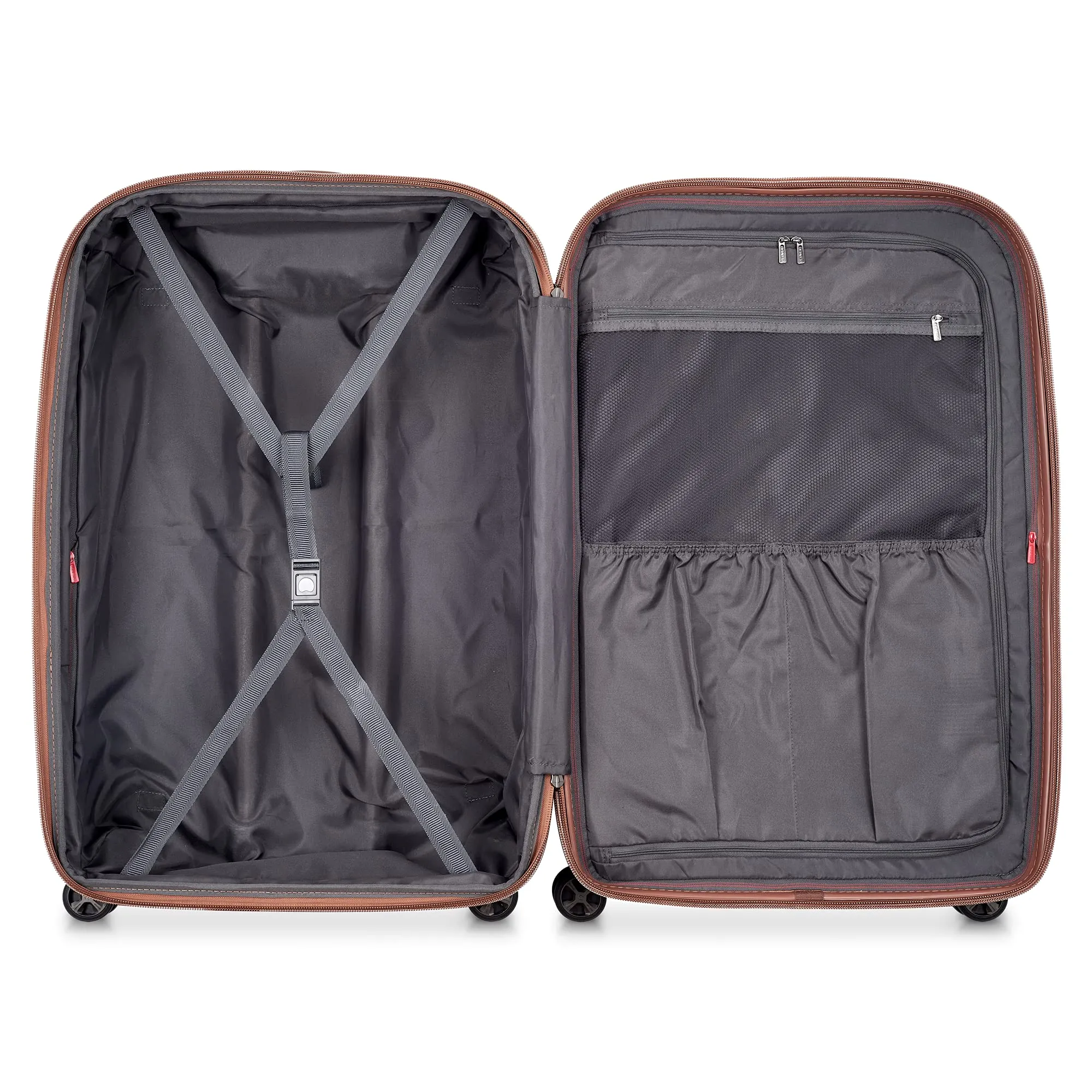 DELSEY Paris Carrousel Hardside Expandable  3-Piece Luggage Set with Spinner Wheels
