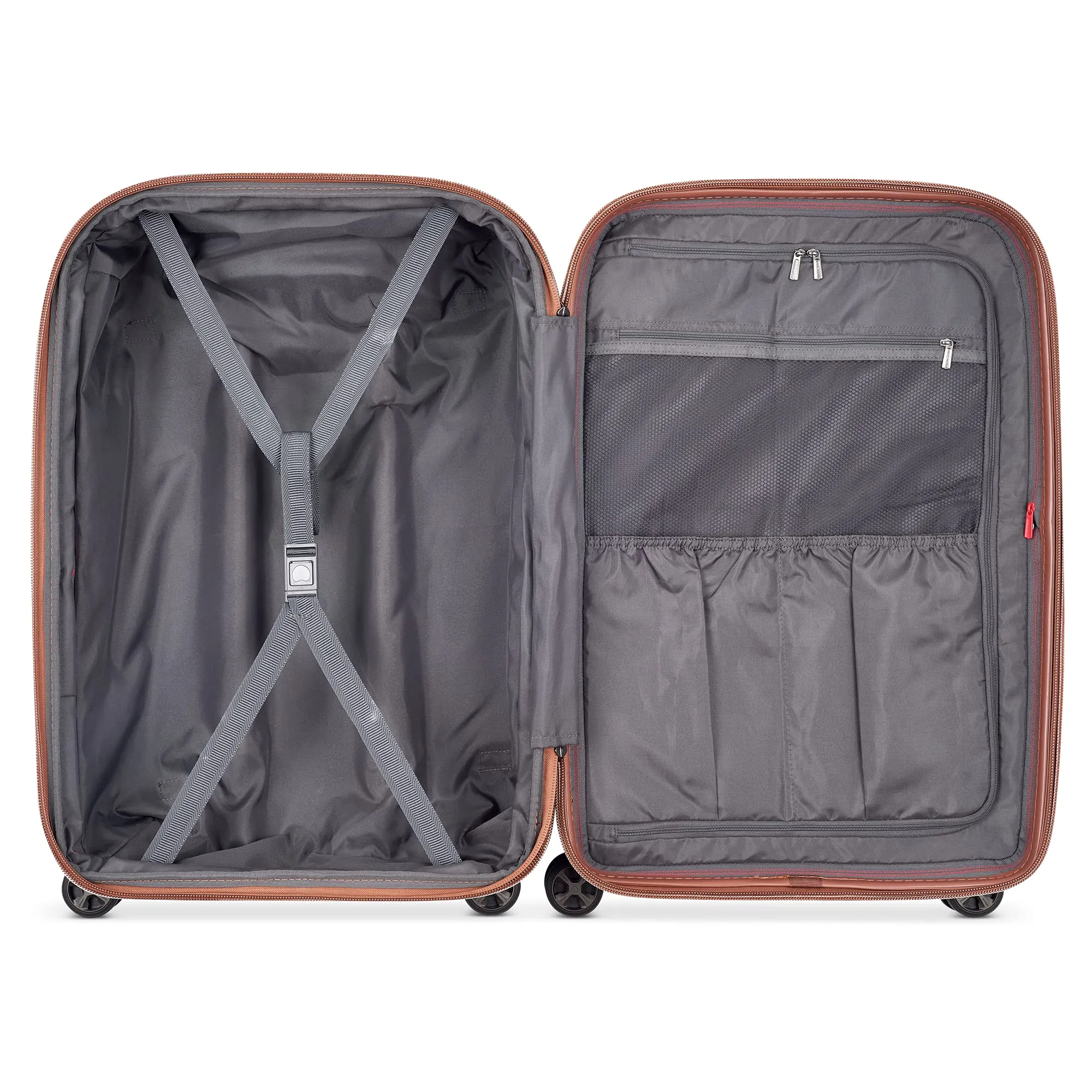 DELSEY Paris Carrousel Hardside Expandable  3-Piece Luggage Set with Spinner Wheels