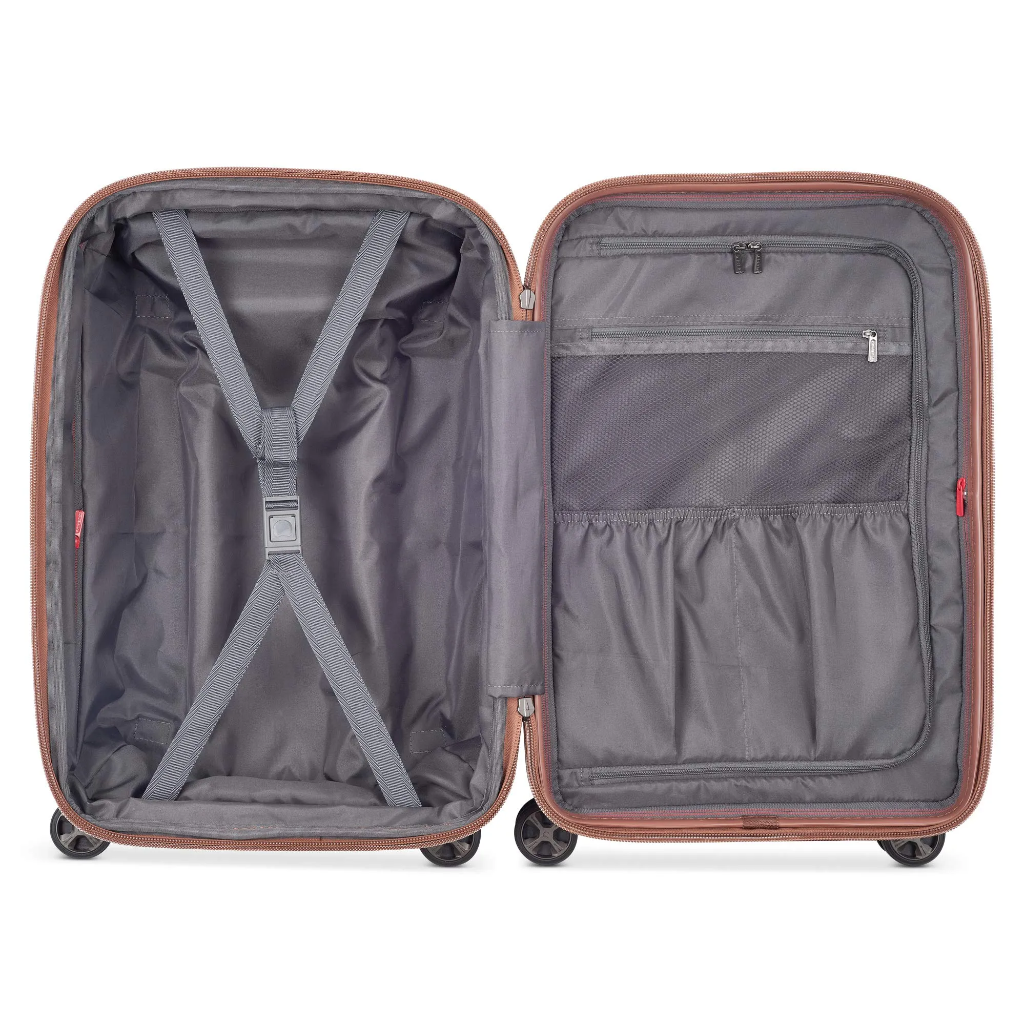 DELSEY Paris Carrousel Hardside Expandable Large Check In Luggage with Spinner Wheels