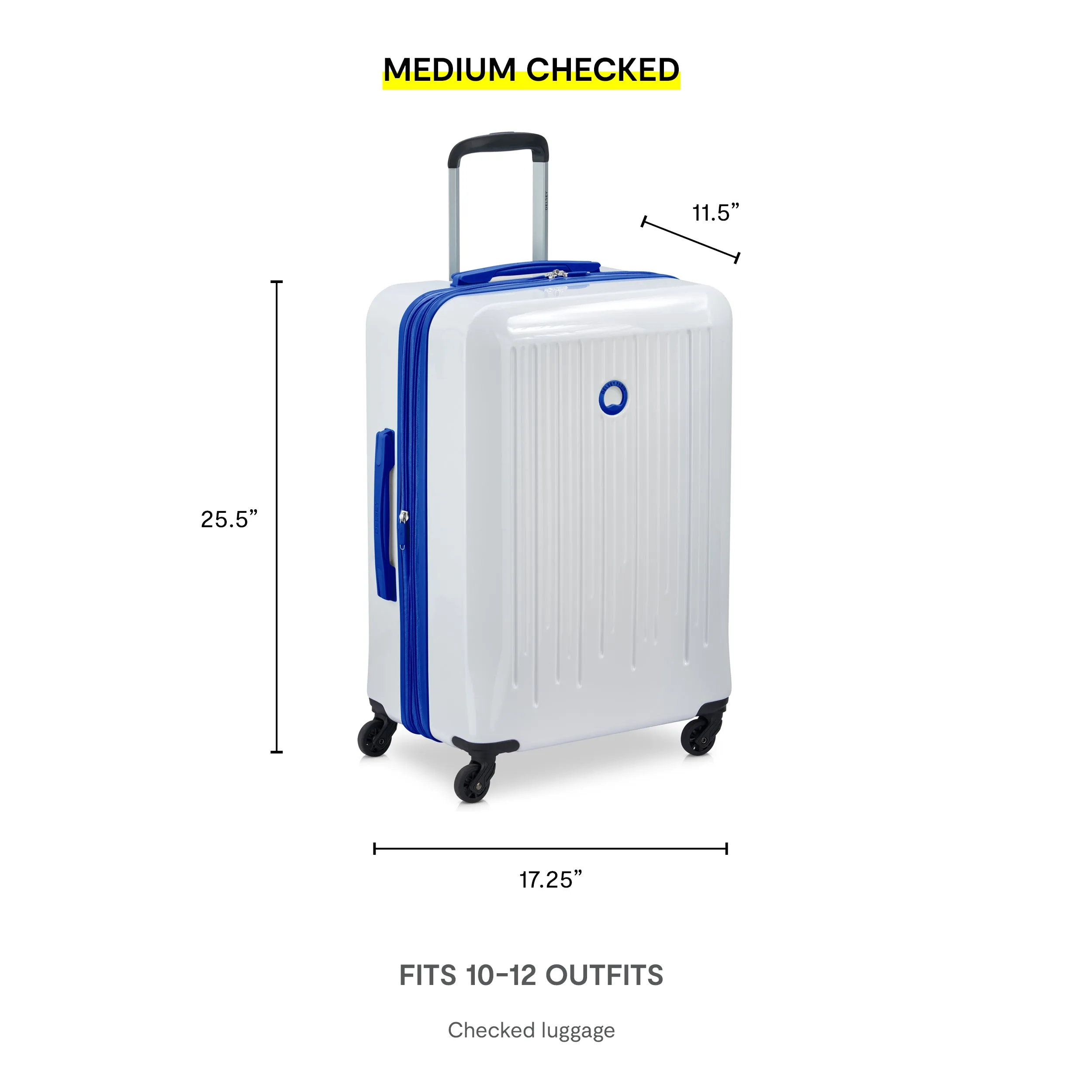 Delsey Paris Christine Hardside Expandable Luggage with Spinner Wheels (2 Piece Set (20/24))