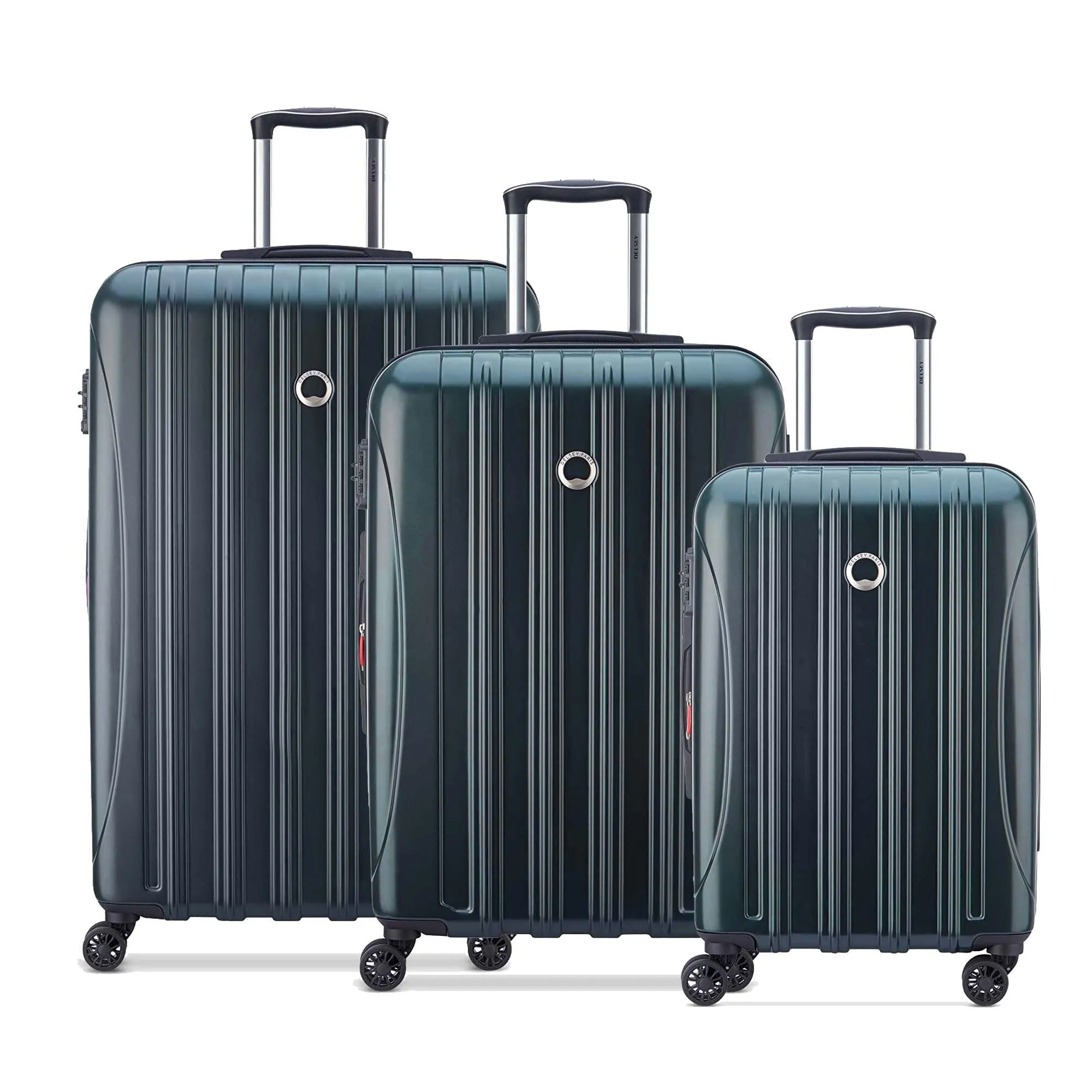 DELSEY Paris Helium Aero 3 Piece Set (21"/25"/29") 4-Wheel Luggage Sets