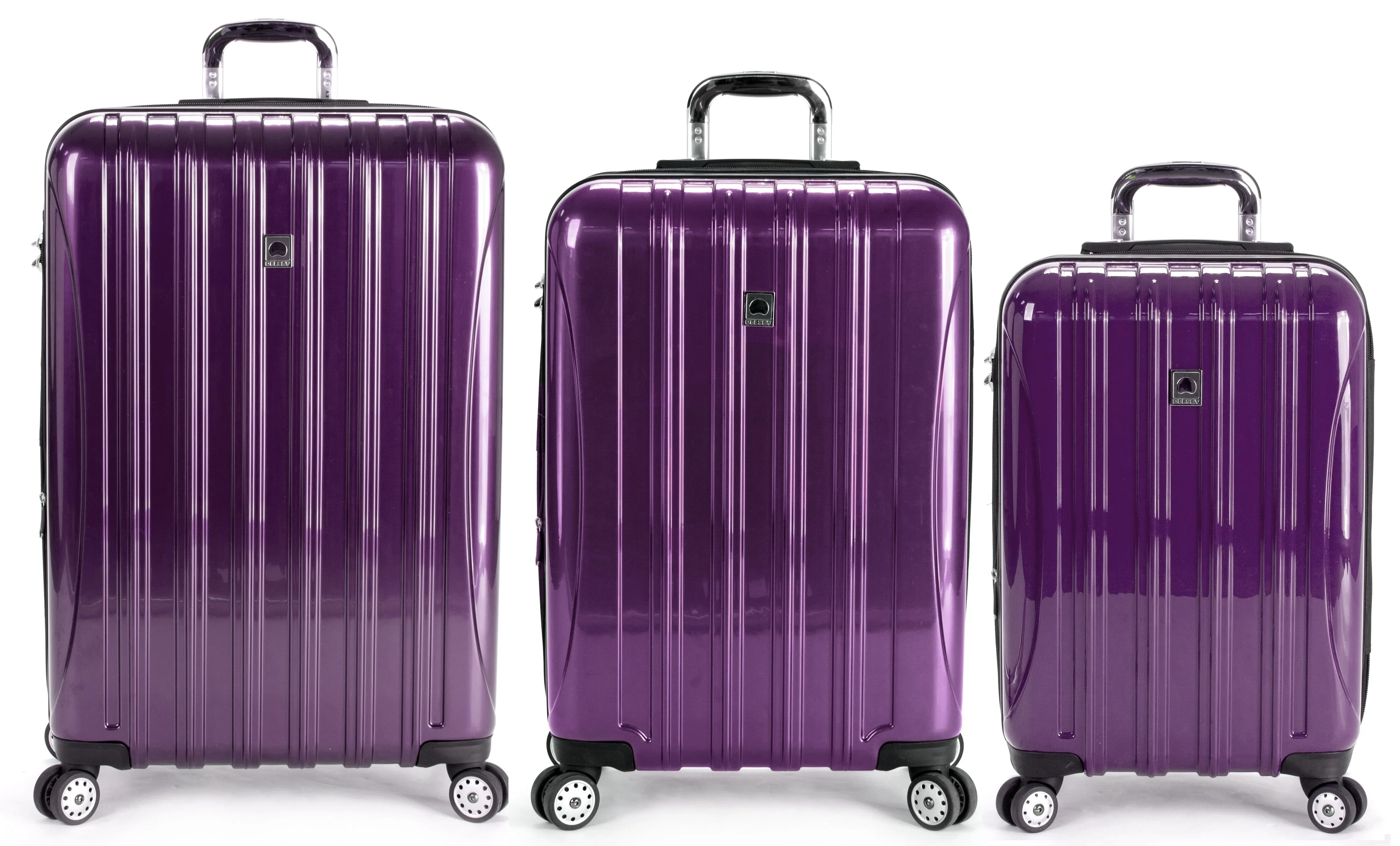 DELSEY Paris Helium Aero 3 Piece Set (21"/25"/29") 4-Wheel Luggage Sets