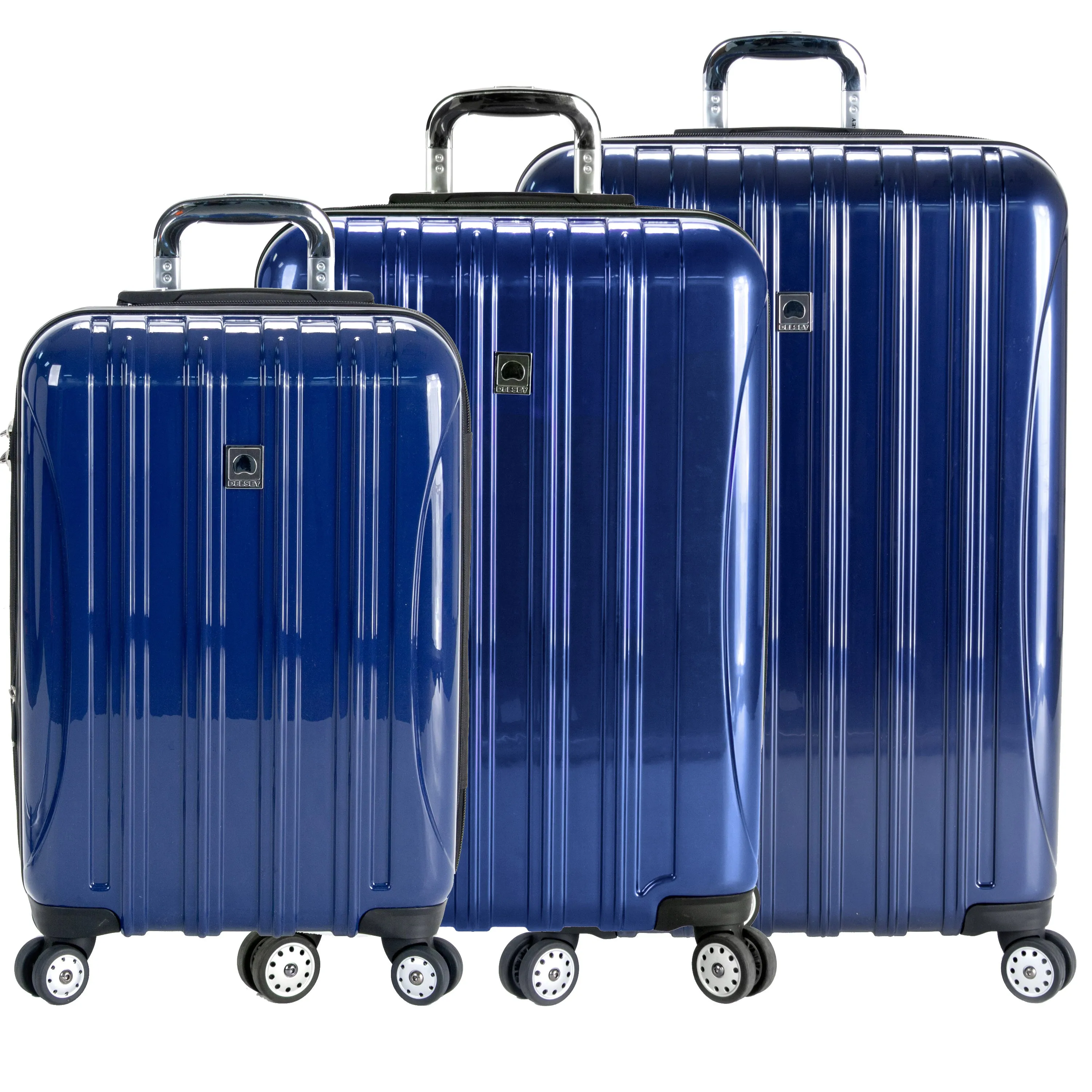 DELSEY Paris Helium Aero 3 Piece Set (21"/25"/29") 4-Wheel Luggage Sets