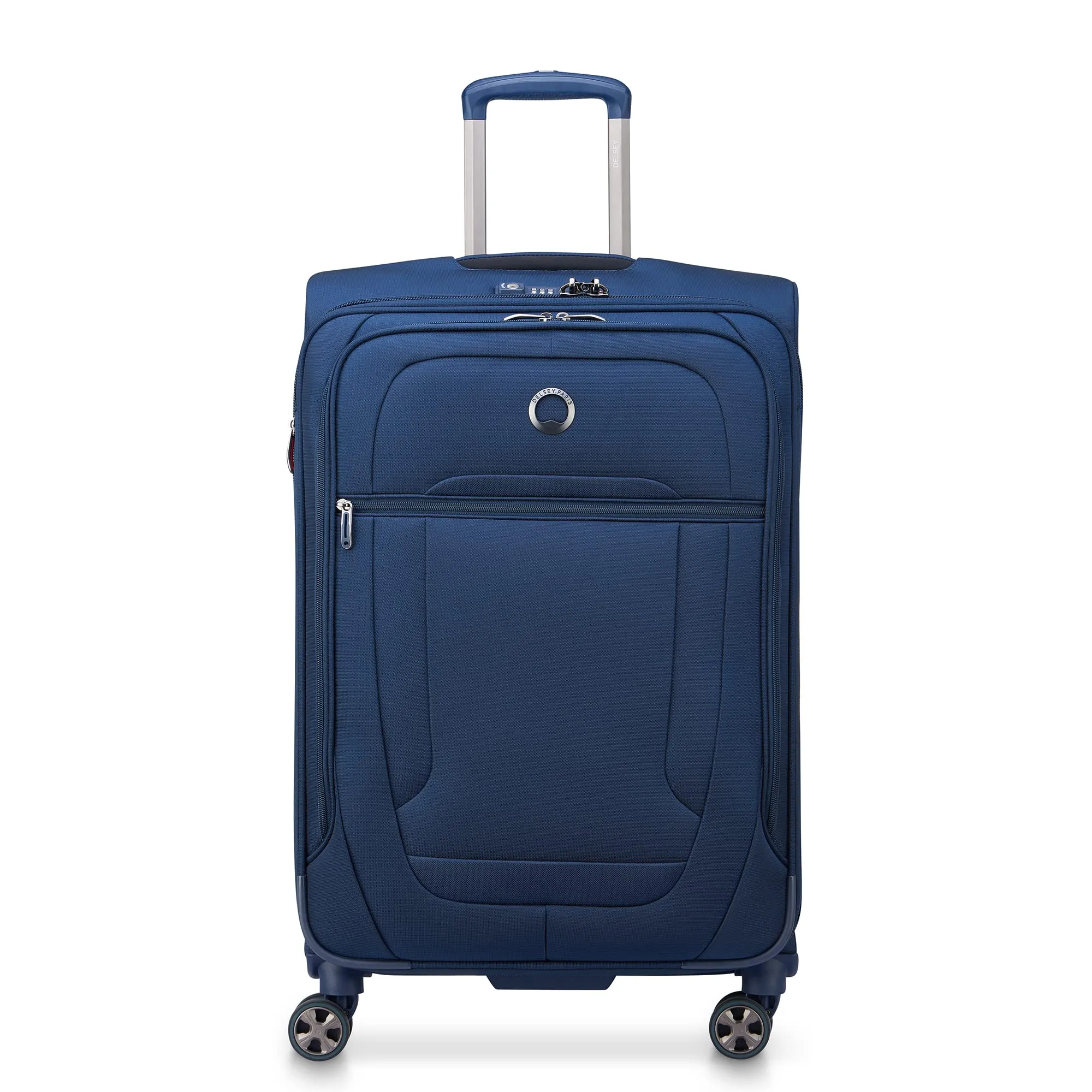 Delsey Paris Helium DLX Softside 3 Pc Expandable Luggage with Spinner Wheels
