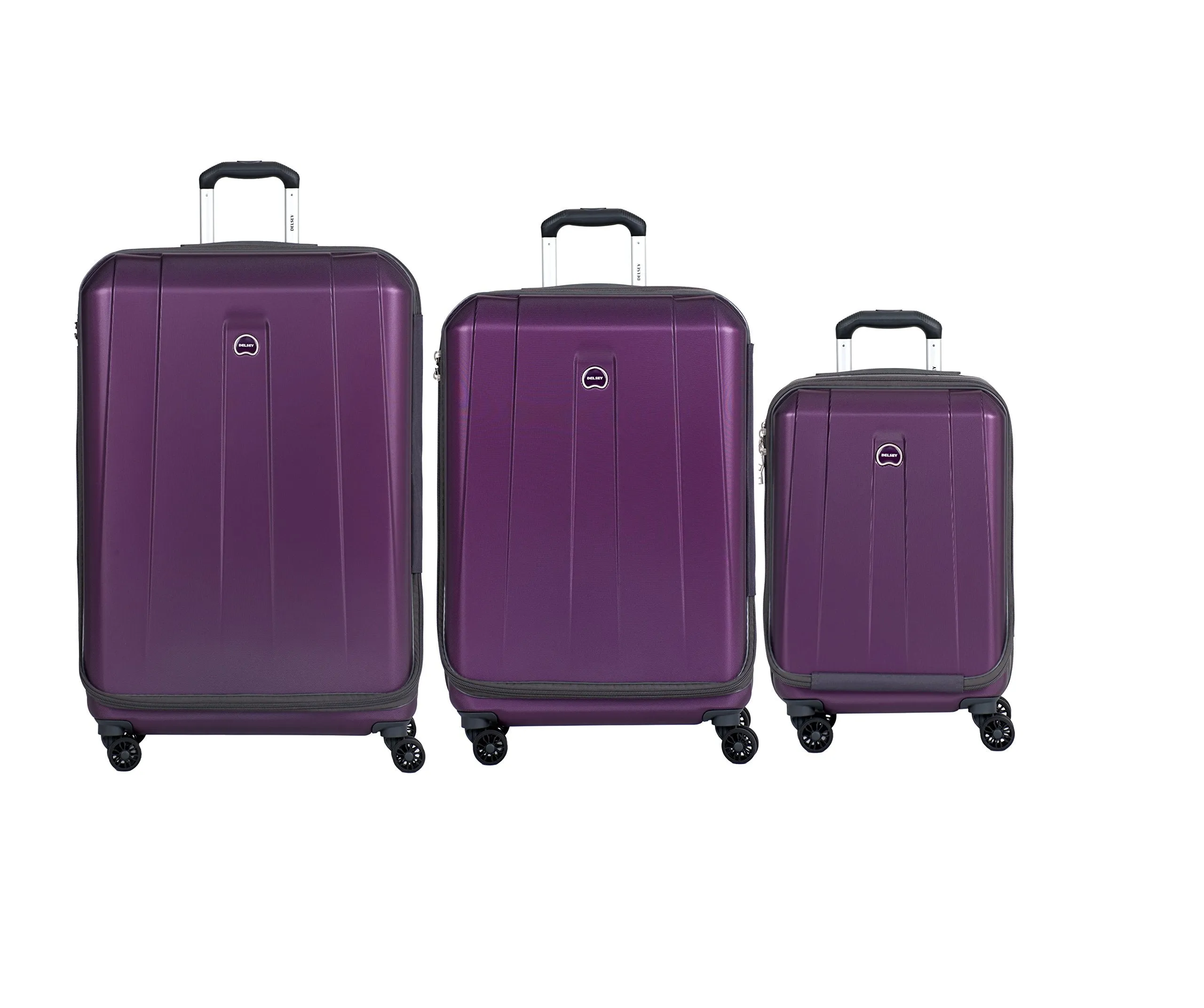 DELSEY Paris Helium Shadow 3.0 3 Piece Set (21"/25"/29") 4-Wheel Luggage Sets