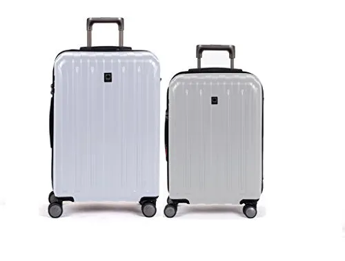 DELSEY Paris Helium Titanium 2 Piece Set (21"/25") 4-Wheel Luggage Sets