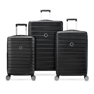 Delsey Paris Jessica 3 Piece Set Hardside Expandable Luggage with Spinner Wheels