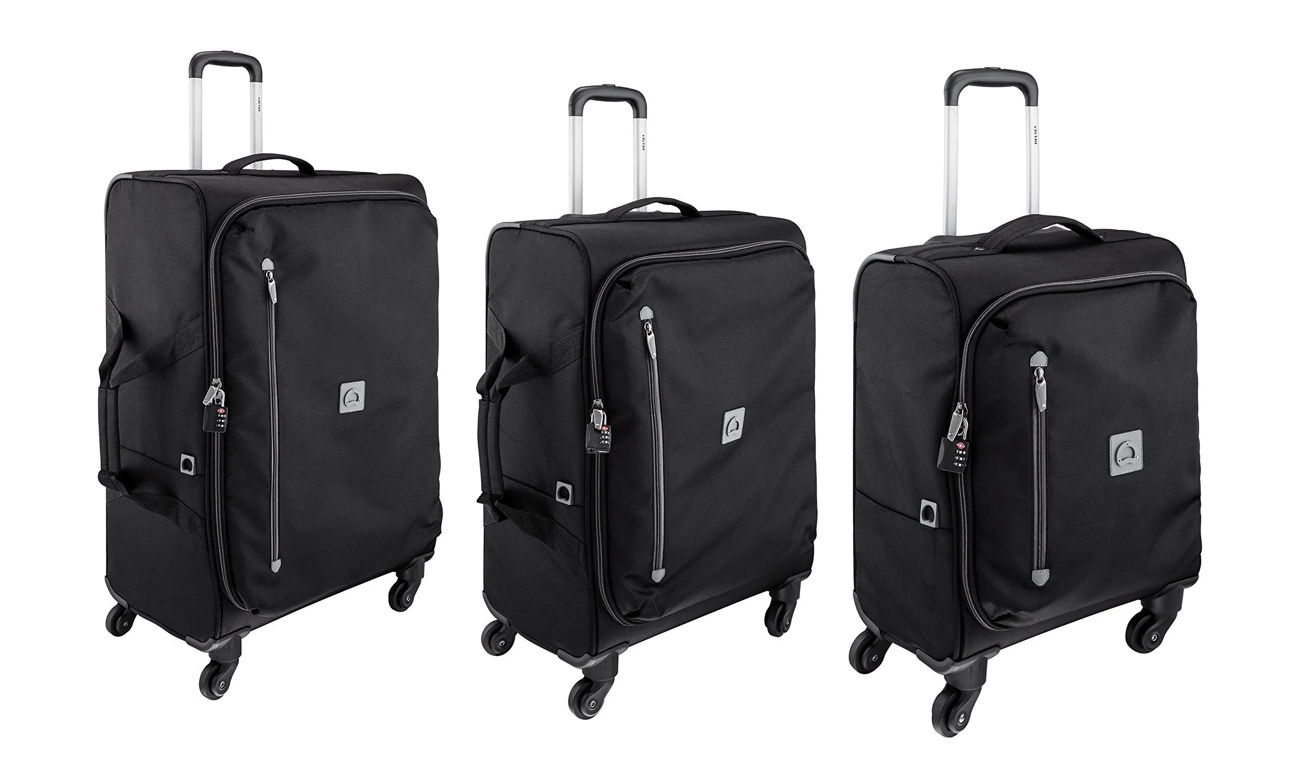 DELSEY Paris Solution 3 Piece Set (21"/25"/29") 4-Wheel Luggage Sets
