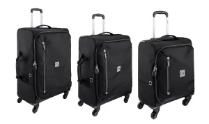 DELSEY Paris Solution 3 Piece Set (21"/25"/29") 4-Wheel Luggage Sets