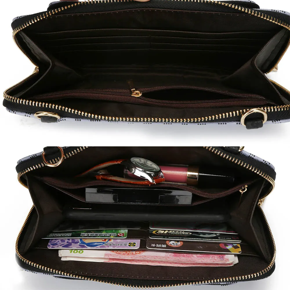 Dilma Wallet-Cell Phone Crossbody Handbag