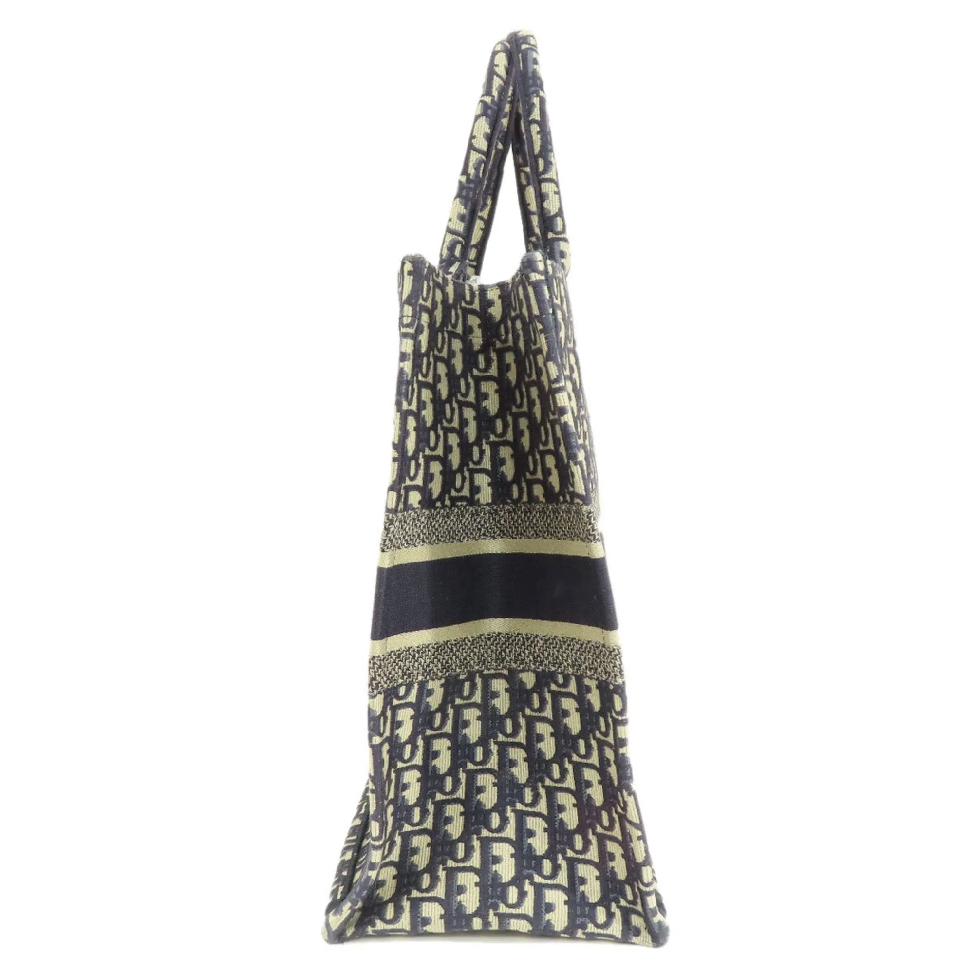 Dior Book Tote Canvas Tote Bag (Pre-Owned)