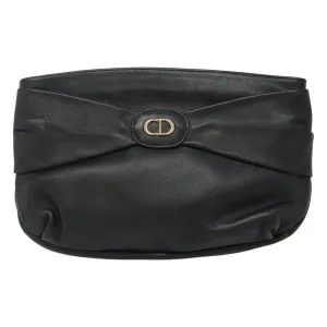 Dior Cd Leather Clutch Bag (Pre-Owned)