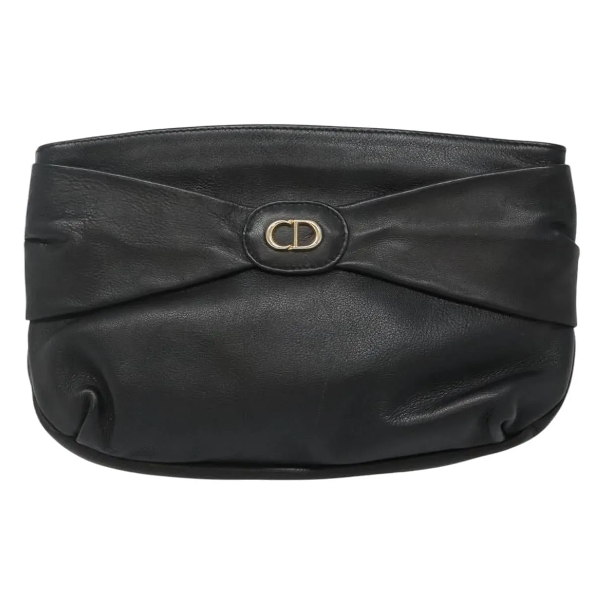 Dior Cd Leather Clutch Bag (Pre-Owned)
