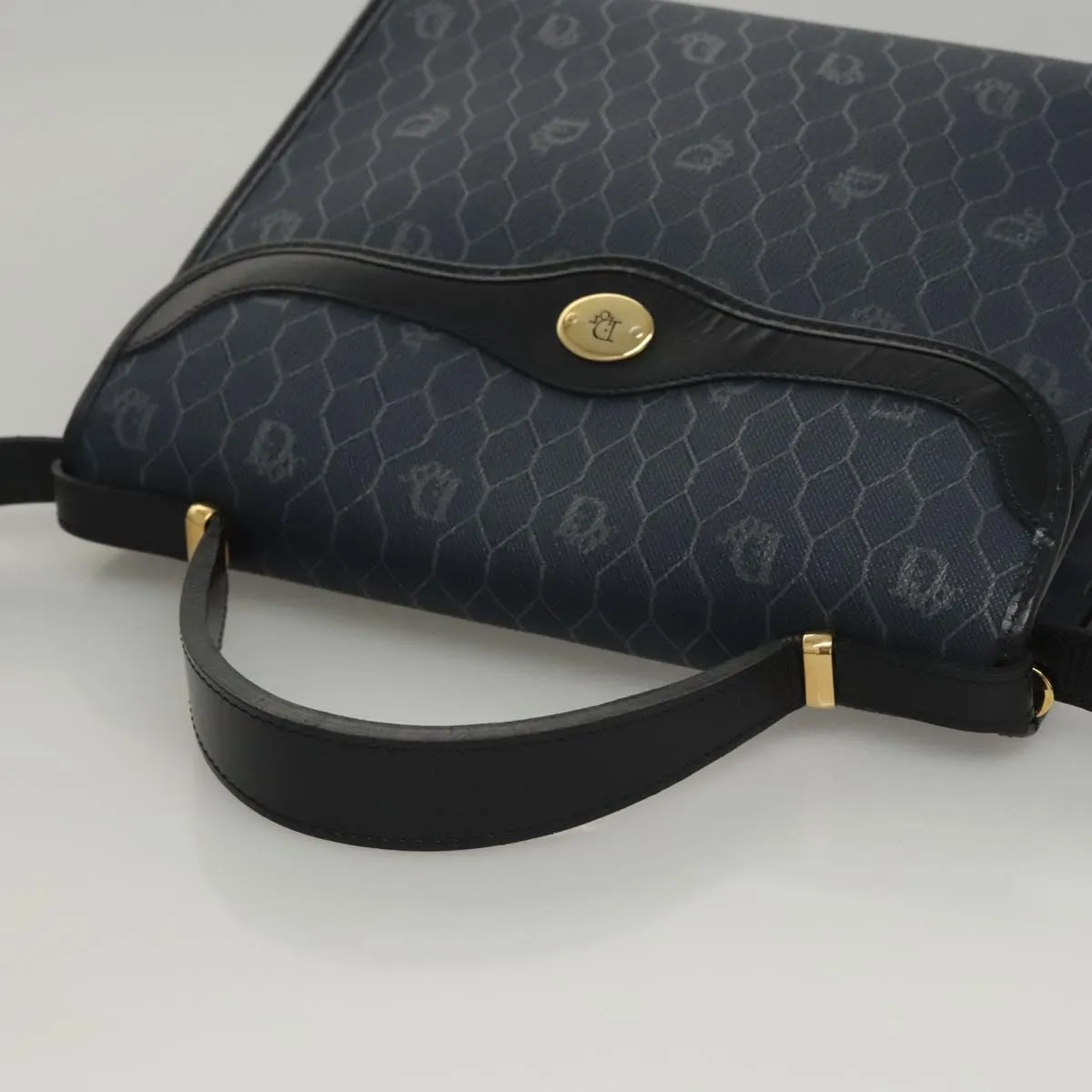 Dior Honeycomb Canvas Handbag (Pre-Owned)