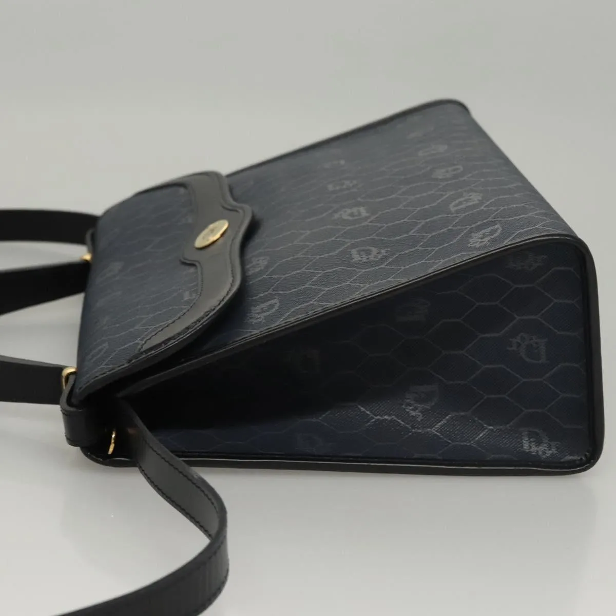 Dior Honeycomb Canvas Handbag (Pre-Owned)