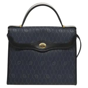 Dior Honeycomb Canvas Handbag (Pre-Owned)