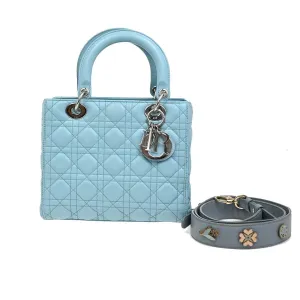 Dior Lady Dior Leather Handbag (Pre-Owned)