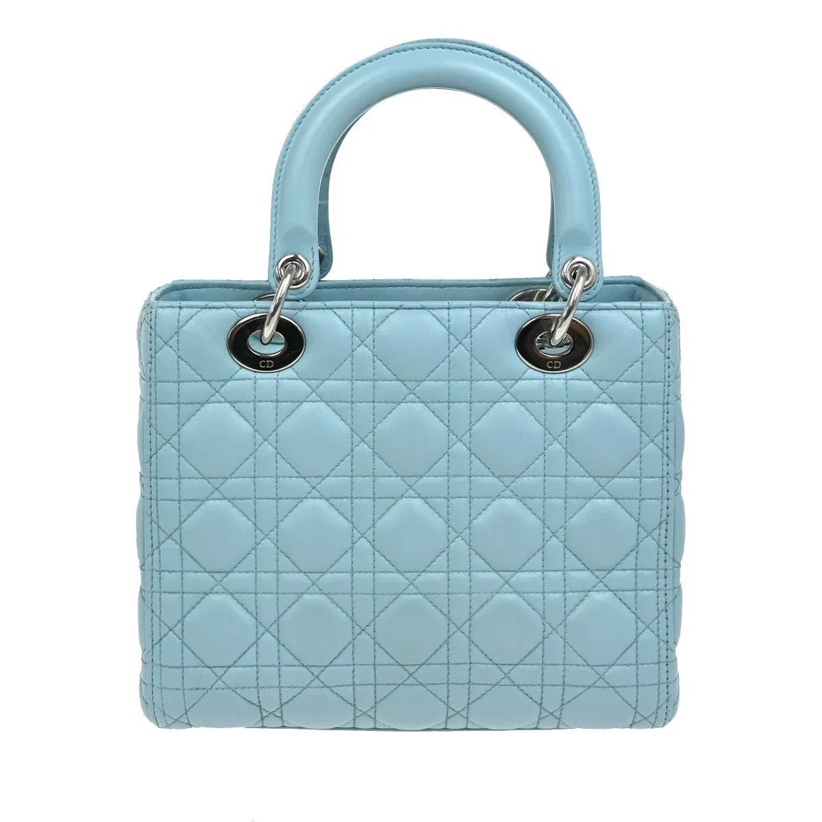 Dior Lady Dior Leather Handbag (Pre-Owned)