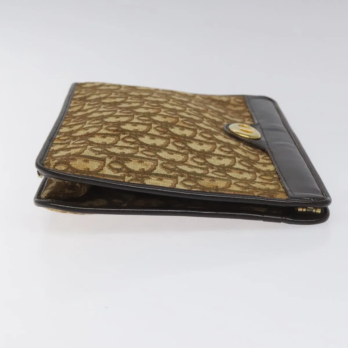 Dior Trotter Canvas Clutch Bag (Pre-Owned)