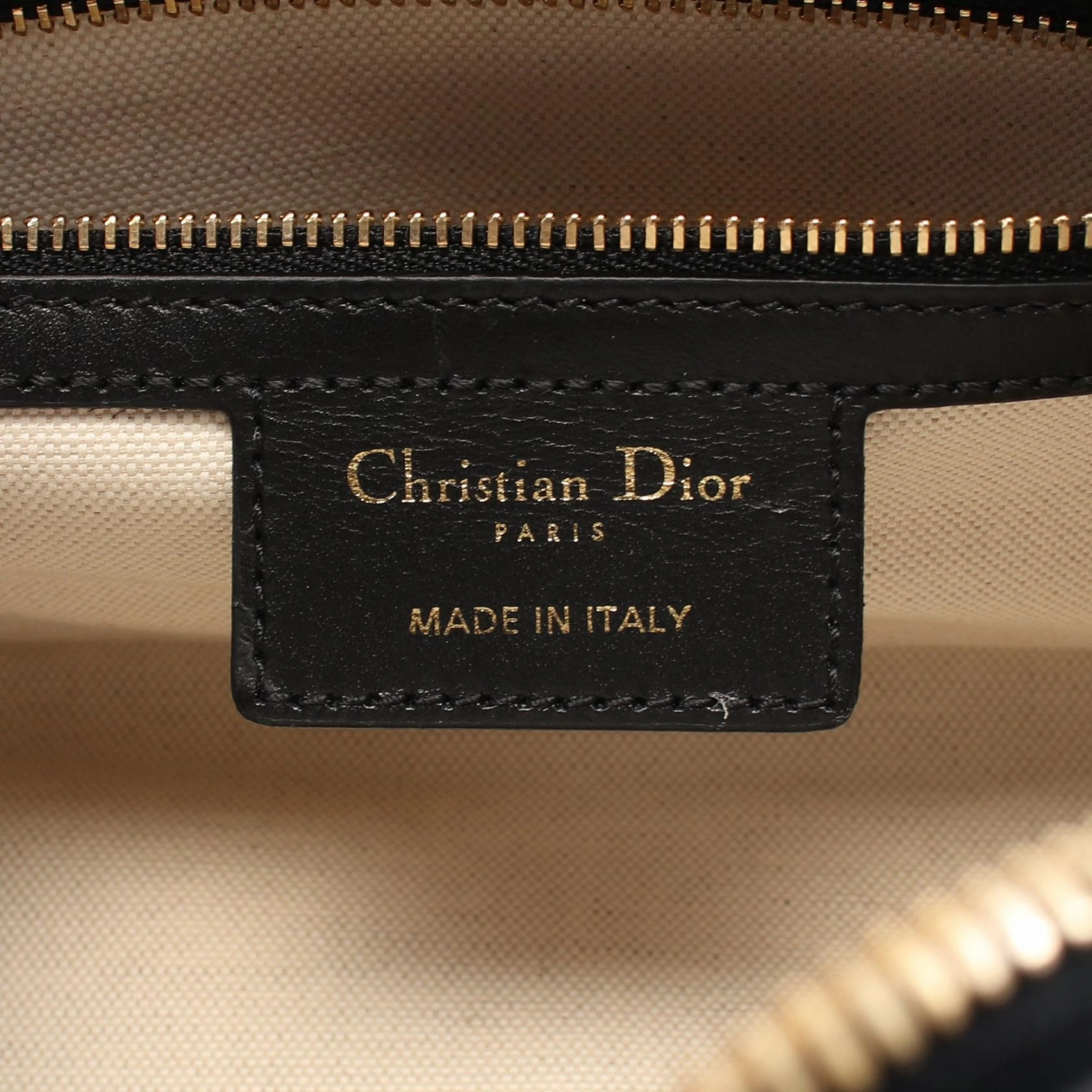 Dior VIBE Small Bowling Handbag Leather