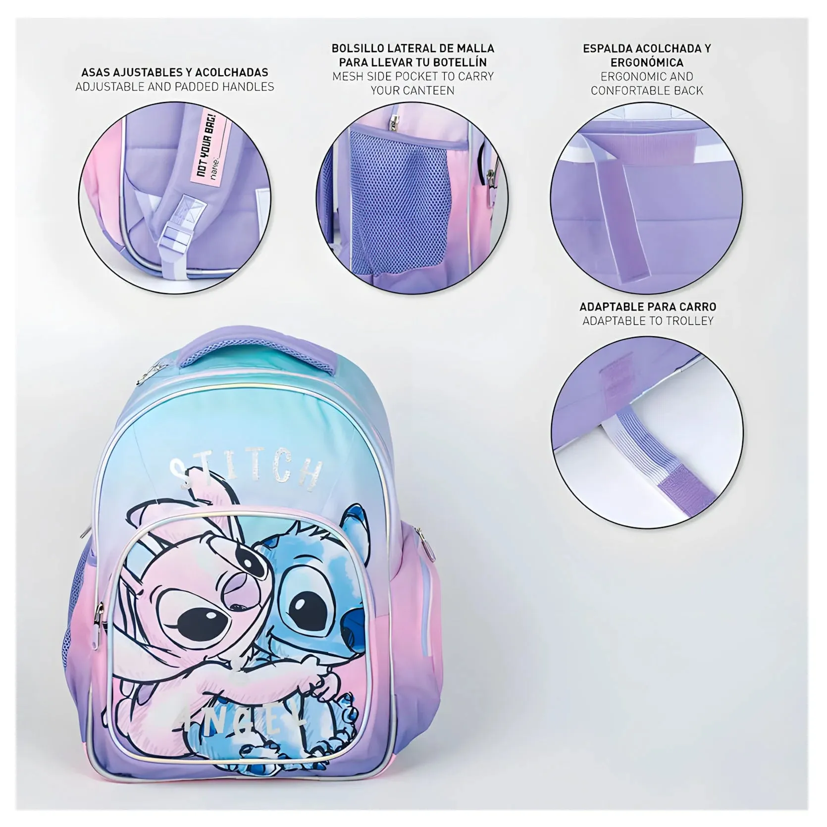 Disney Stitch Cerda Backpack 42cm