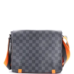District NM Messenger Bag Damier Graphite PM