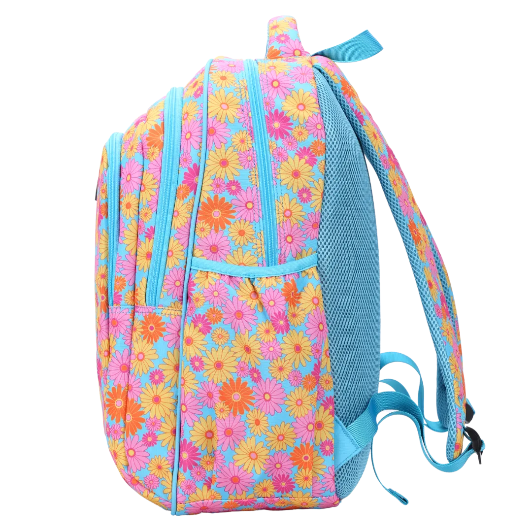 Ditsy Daisy Flowers Large School Backpack