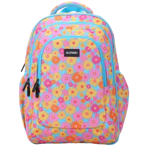 Ditsy Daisy Flowers Large School Backpack