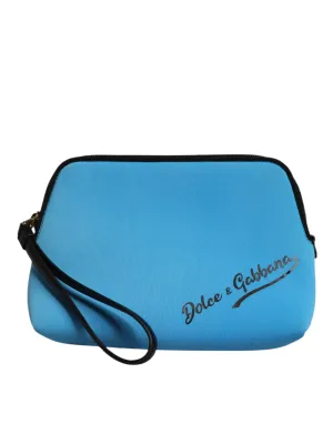 Dolce & Gabbana DG Logo Print Clutch Zip Borse Pouch Women's Bag (Pre-Owned)