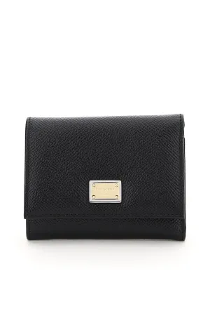 Dolce & gabbana french flap wallet