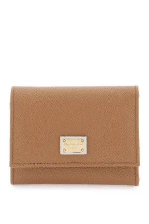 Dolce & gabbana french flap wallet