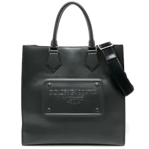 Dolce & Gabbana Leather Handbag Shoulder Bag Tote Bag (Pre-Owned)