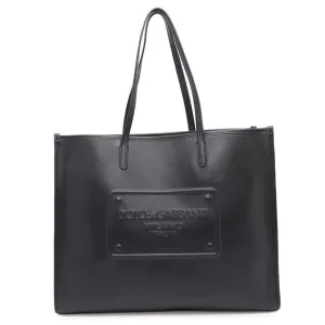 Dolce & Gabbana Leather Shopping Bag Tote Bag (Pre-Owned)
