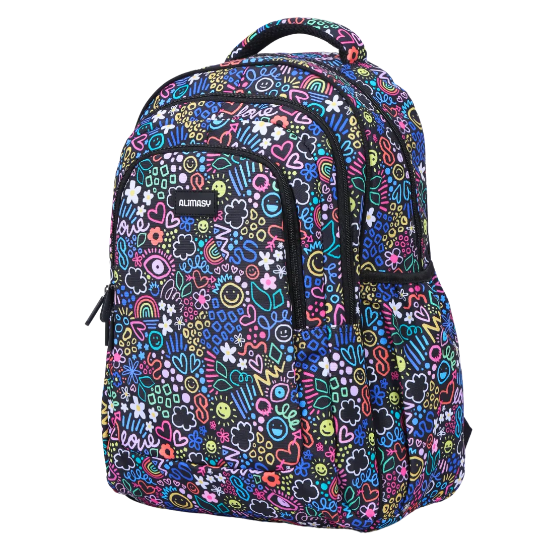 Doodle Large School Backpack