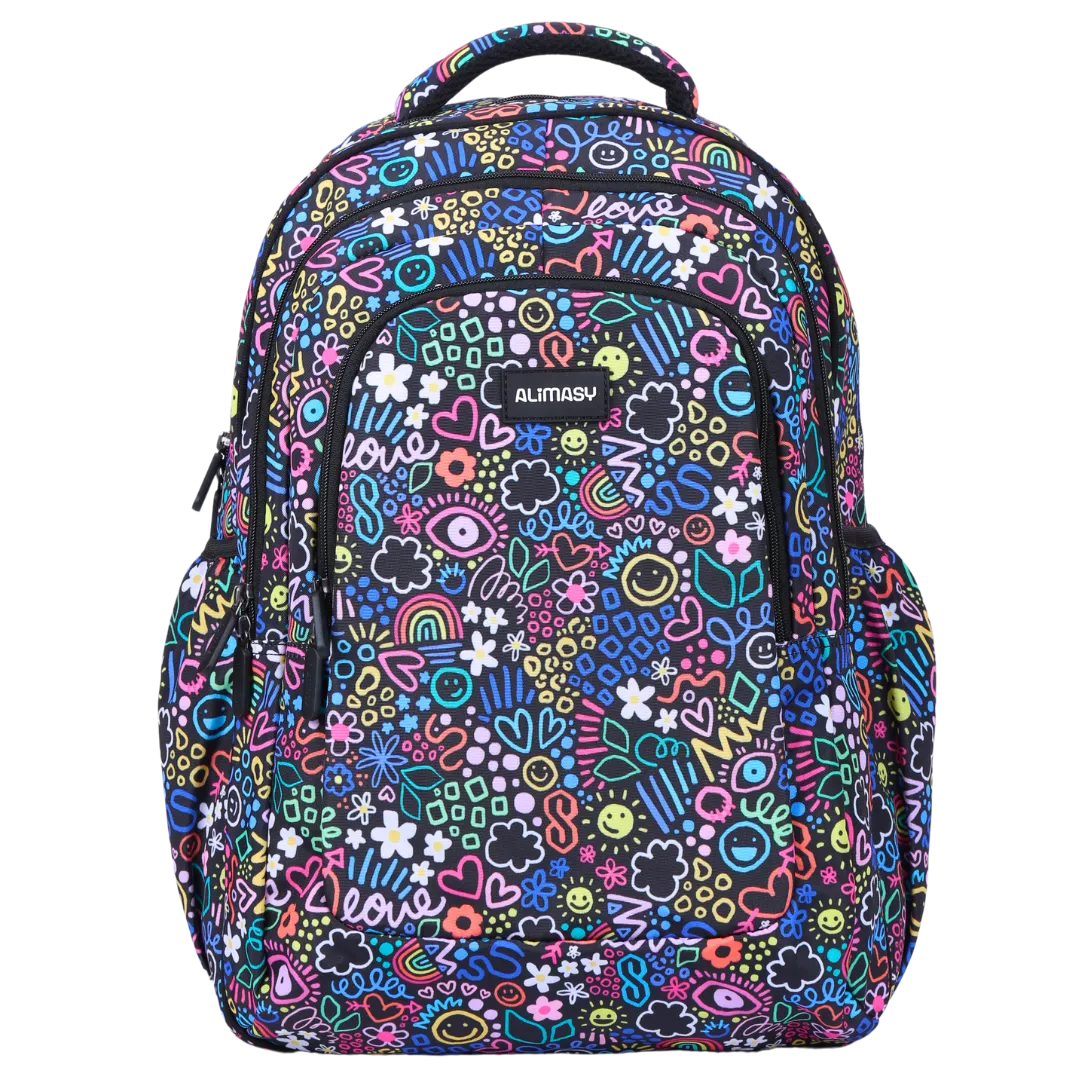 Doodle Large School Backpack