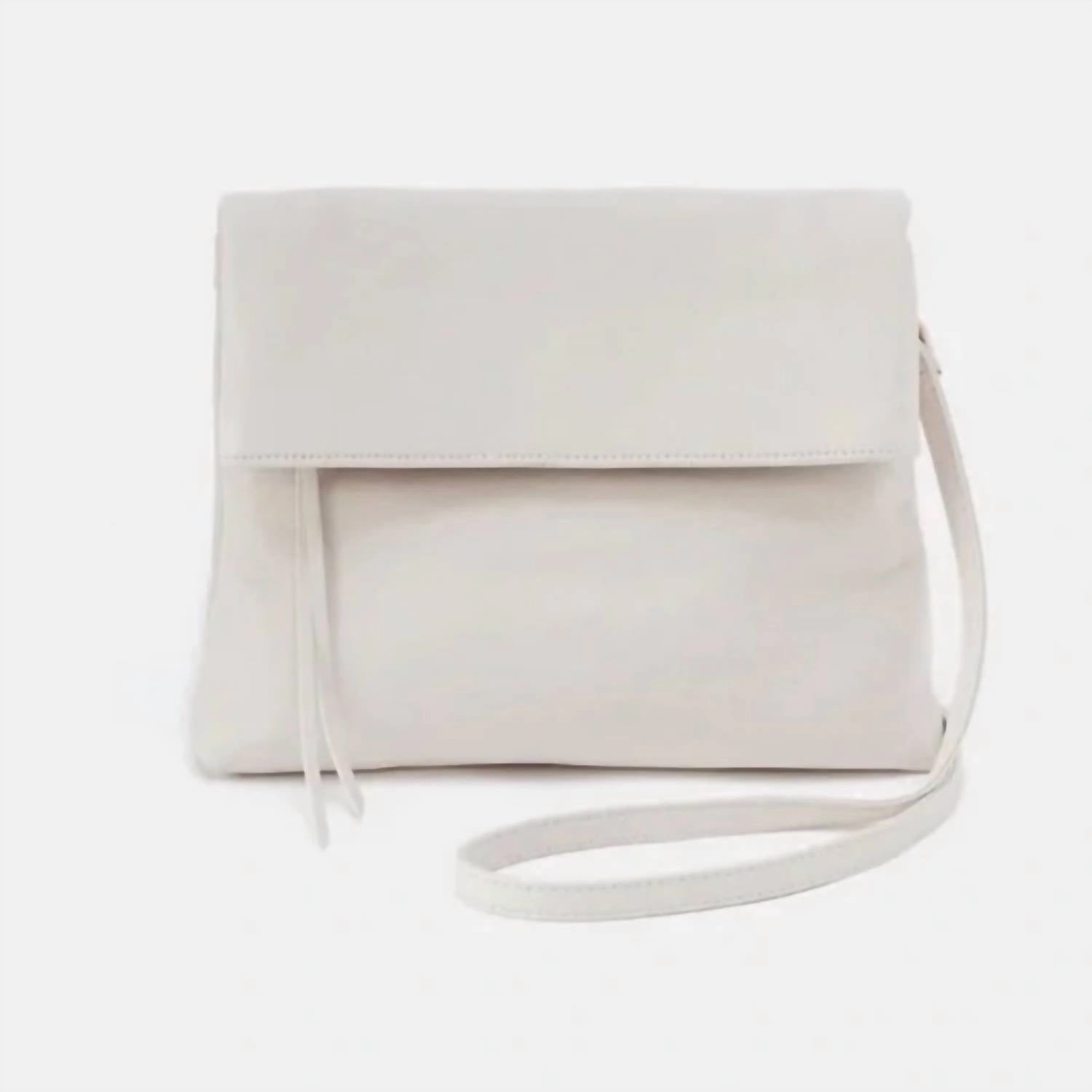 Draft Crossbody Purse In White
